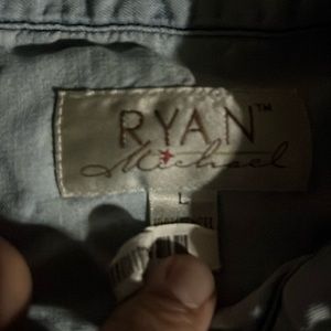 Ryan Michael tencel large button up